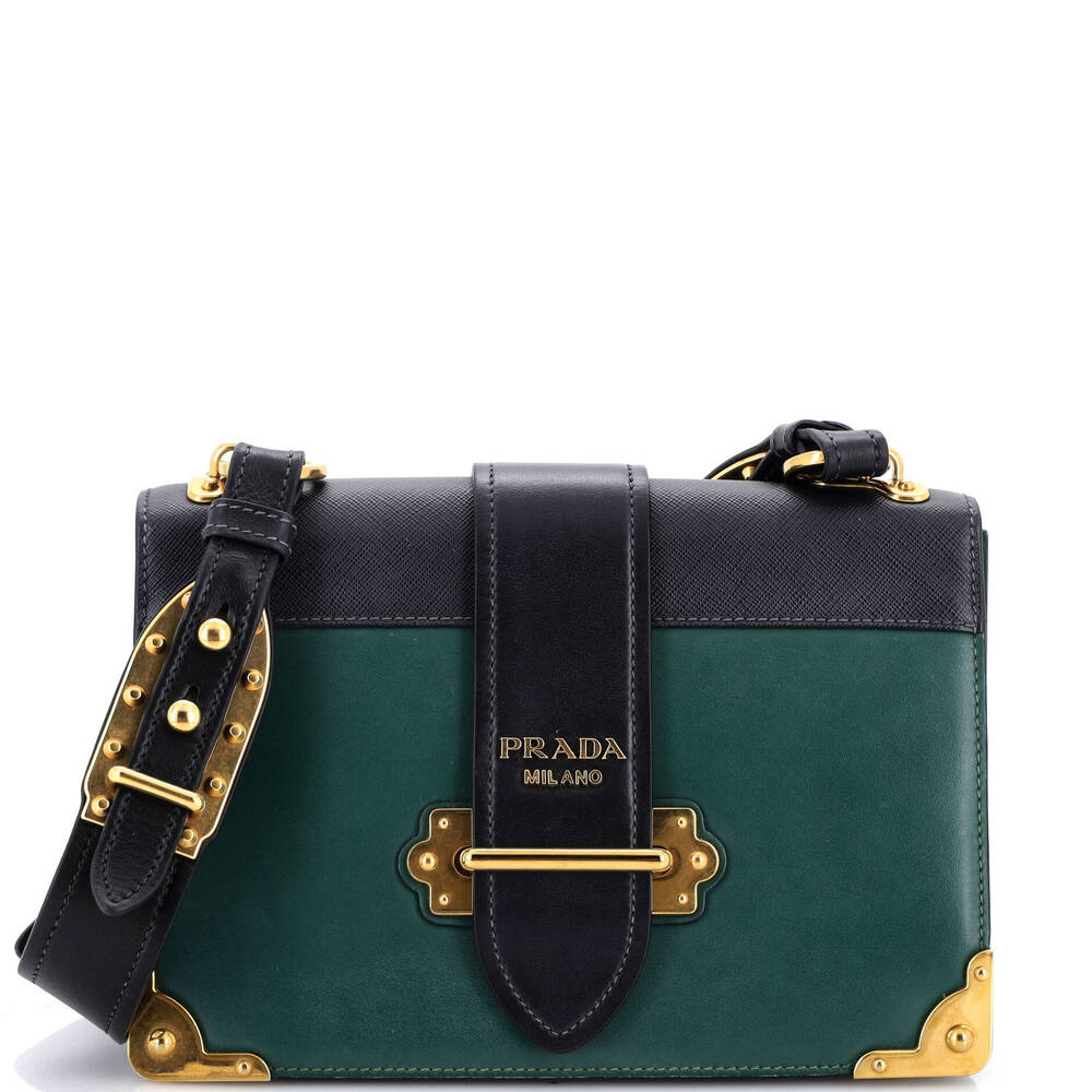 Prada Cahier Crossbody Bag Leather And #258464P20B